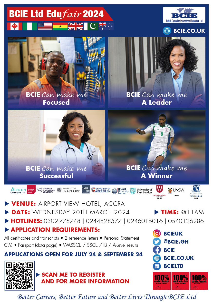Edufair Ghana 2024 Flyer