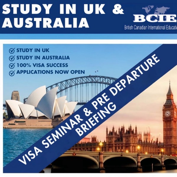 Bcie Visa Seminar And Pre Departure