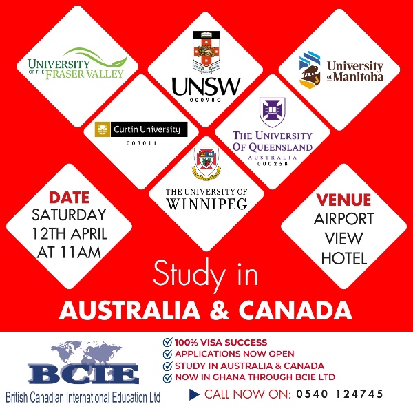 Study In Australia & Canada Day 2025 - Ghana