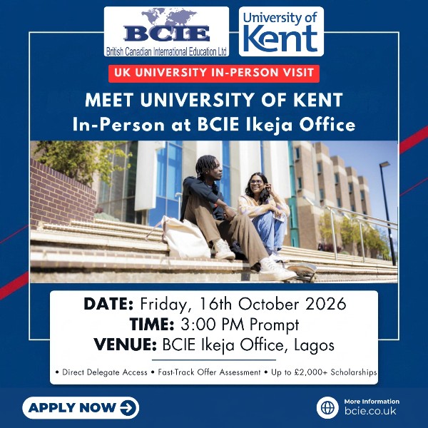 University Of Kent Is Visiting Bcie Ikeja